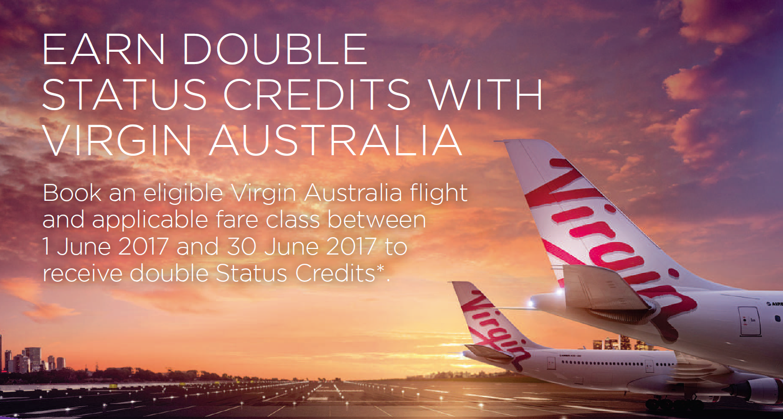 Earn double Status Credits with Virgin